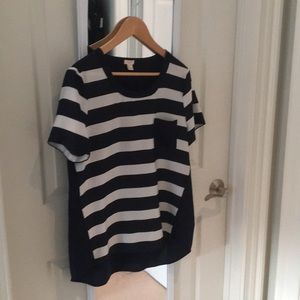 J. Crew nautical shirt